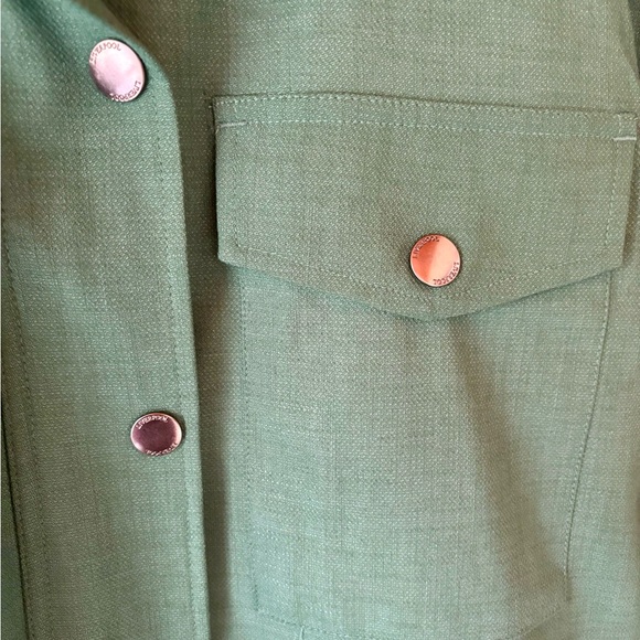 Liverpool NWT Crop Utility Jacket in Serpentine Sz L - Picture 5 of 7